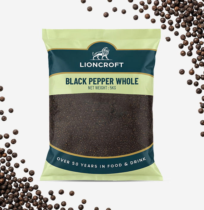 Lioncroft Black Pepper Whole