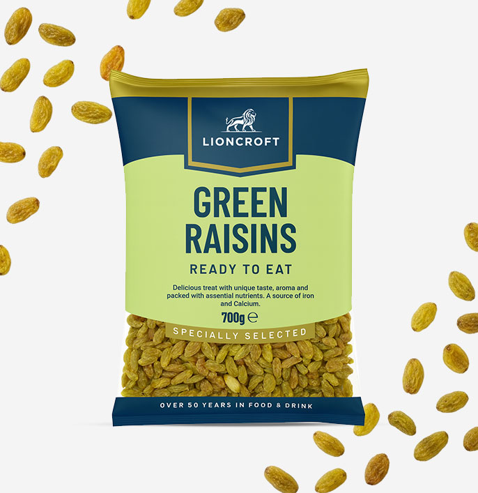 Lioncroft Green Raisins