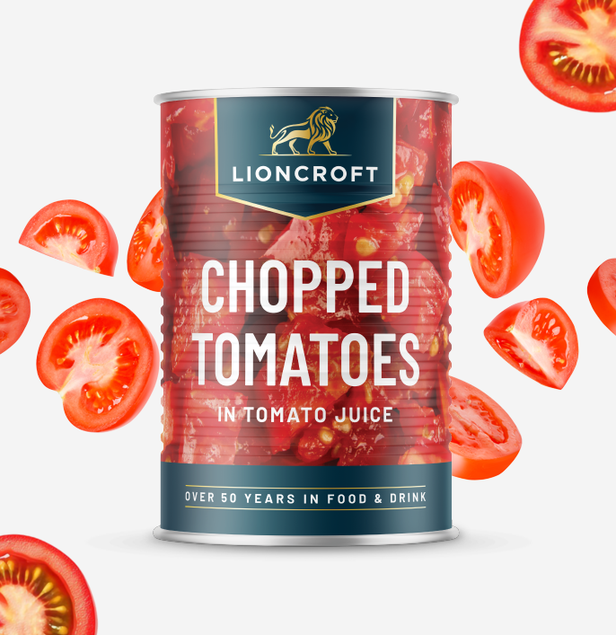 Lioncroft Chopped/ peeled Tomatoes