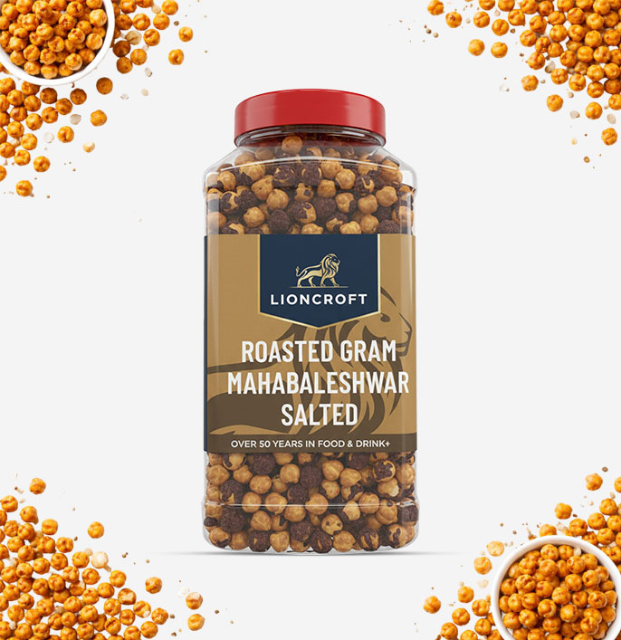 Lioncroft Mahabaleshwari Roasted and Salted Chana With Skin