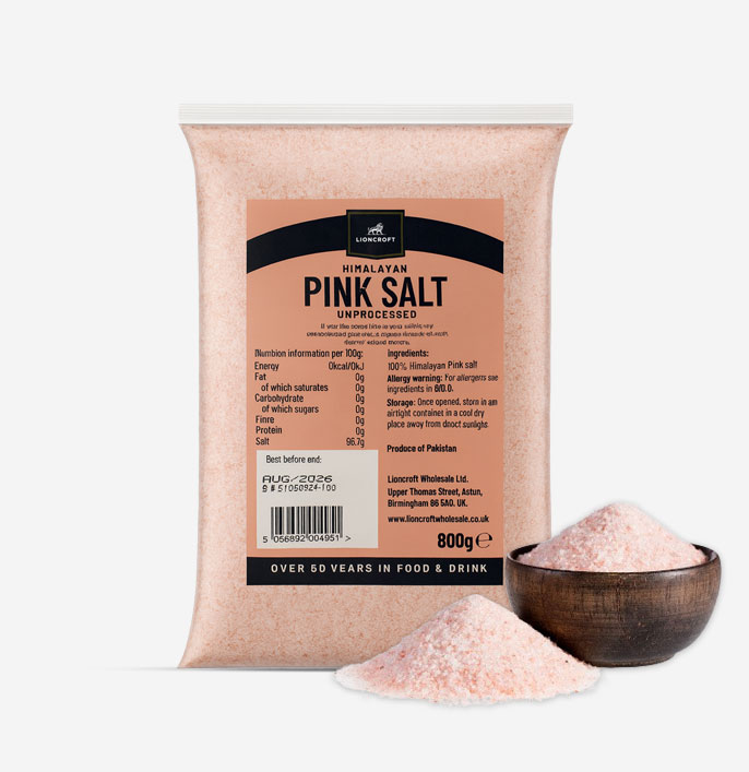 Lioncroft pink salt