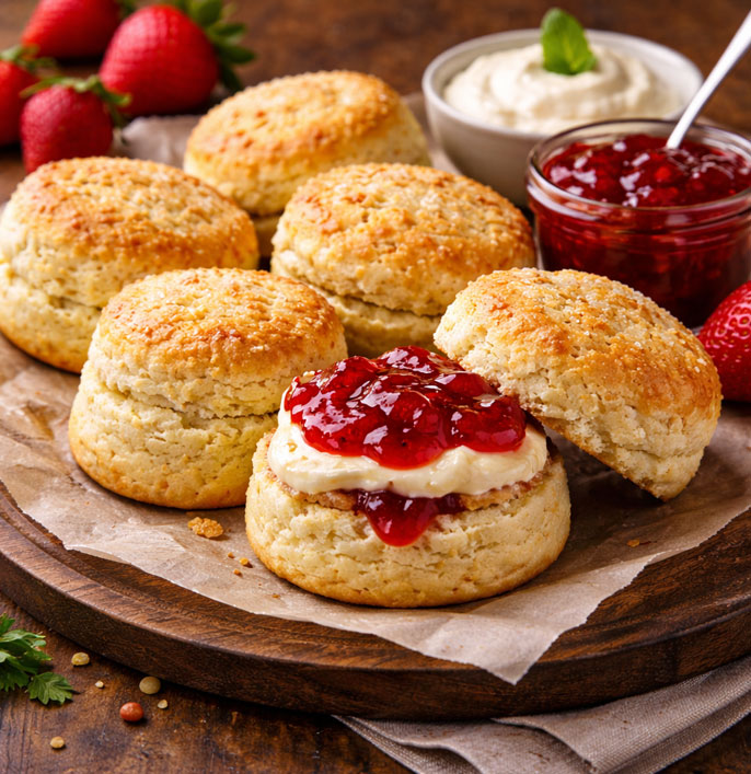Soft Tea-Time Scones