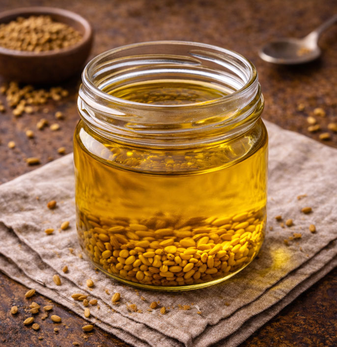 Fenugreek Infused Oil
