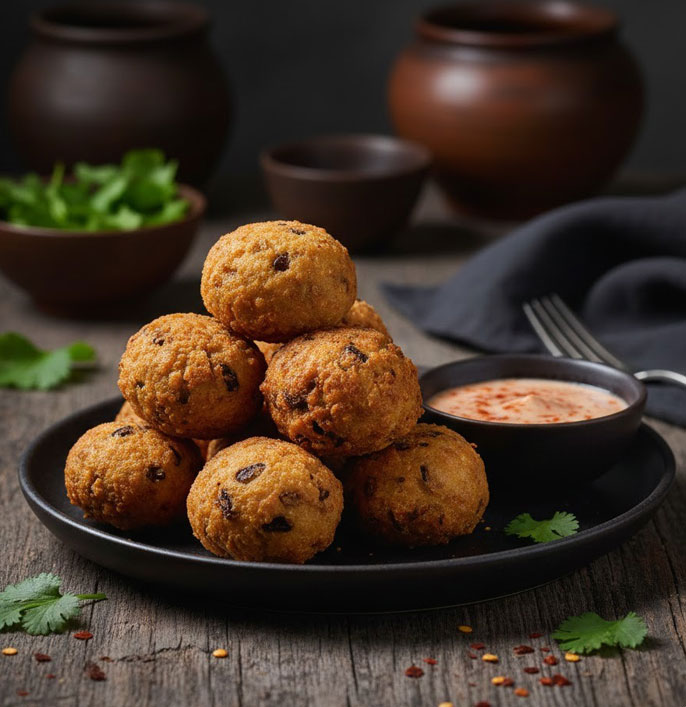 Black Eye Bean Fritters