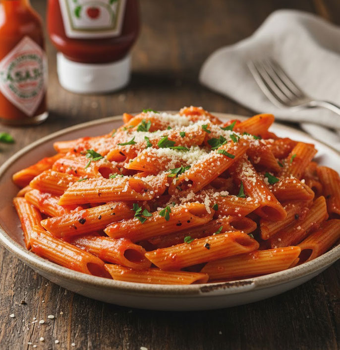 Ketchup Pasta