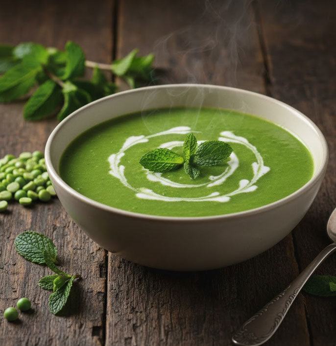 Mint Pea Soup