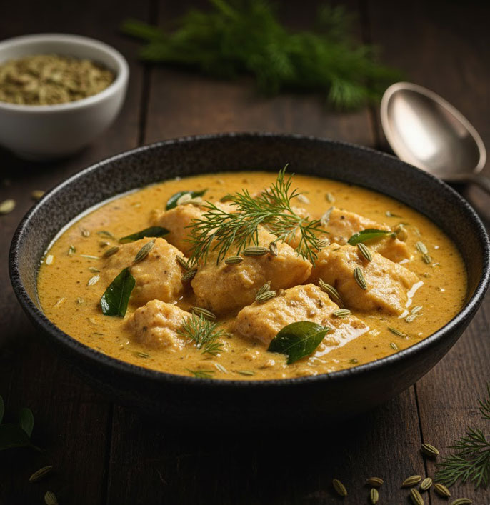 Fennel Fish Curry