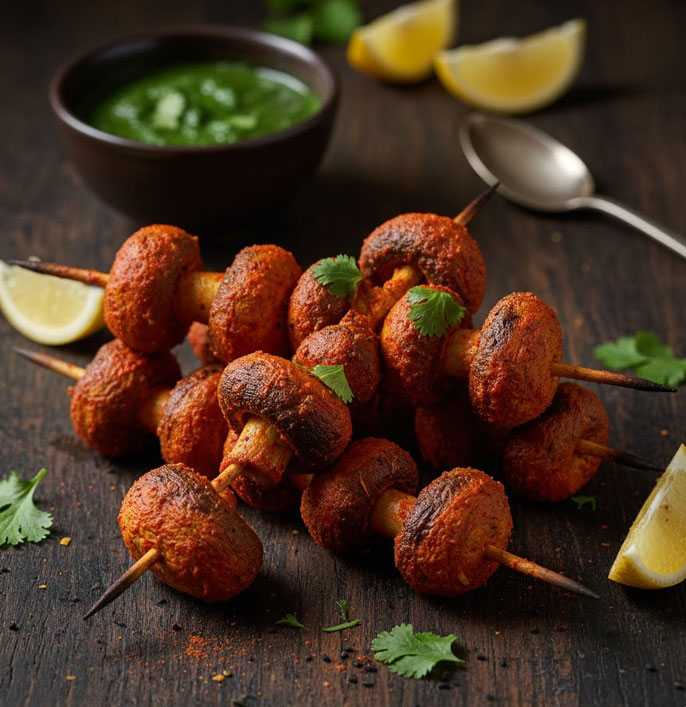 Tandoori Mushrooms